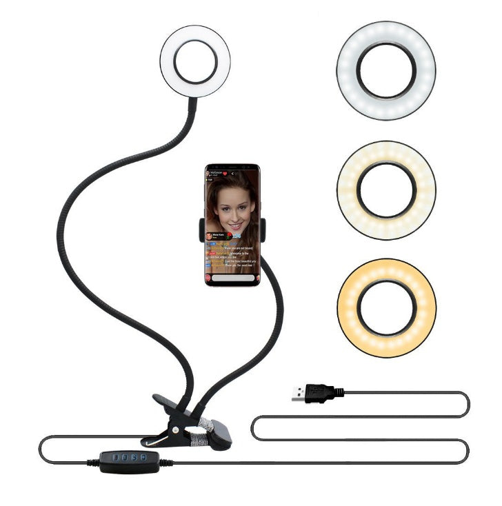 Anchor mobile phone frame fill light mobile phone live support network red live anchor fill light bracket Anchor mobile phone frame fill light mobile phone live support network red live anchor fill light bracket
